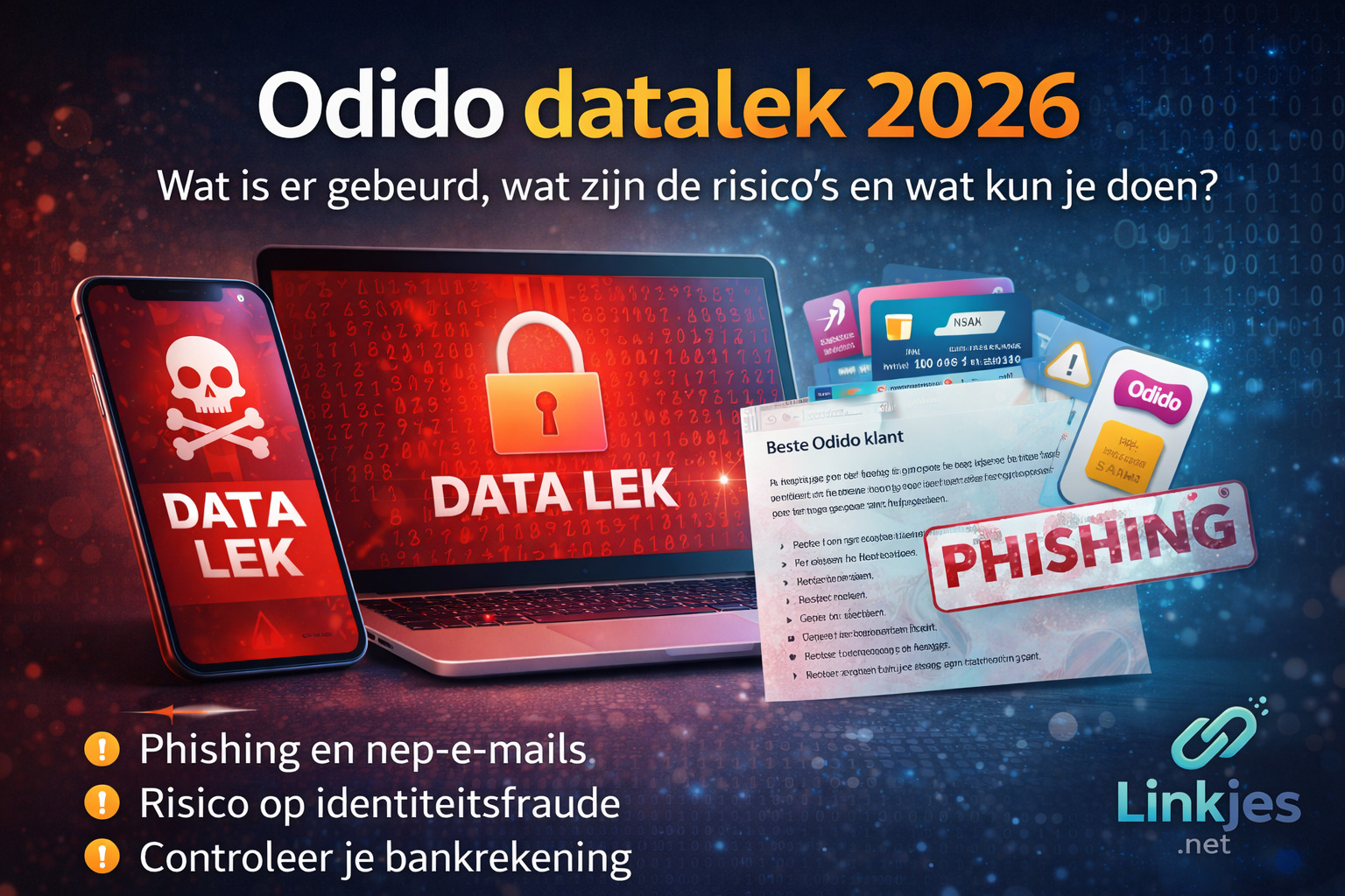 Odido datalek 2026: wat is er gebeurd en wat kun je doen?